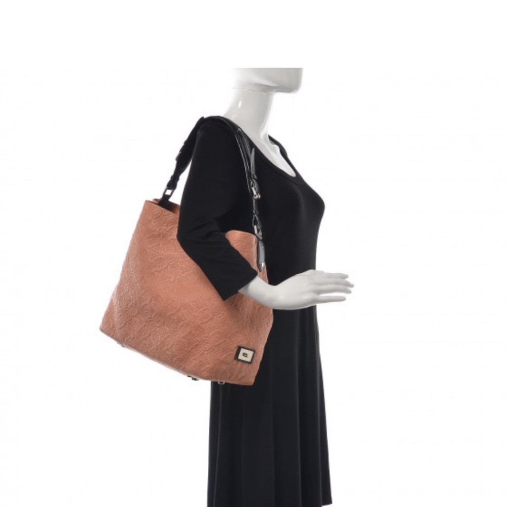 Rare Louis Vuitton Monogram Lambskin Antheia Hobo PM Rose - Picture 5 of 6